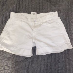 White shorts
